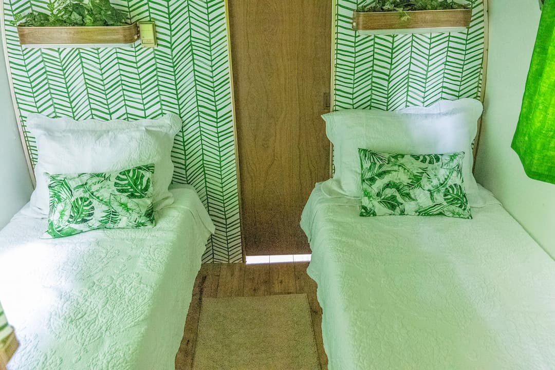 Blanche vintage camper interior